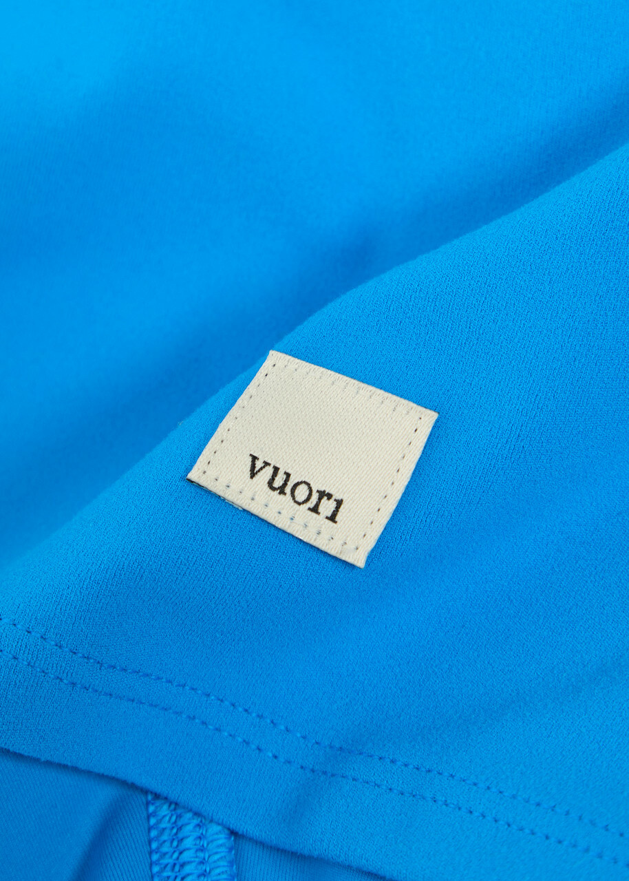Vuori Allthefeels 2.0 Stretch-jersey Workout Tank top Bright Blue