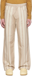 Tommy Jeans Beige Dual Cargo Pants