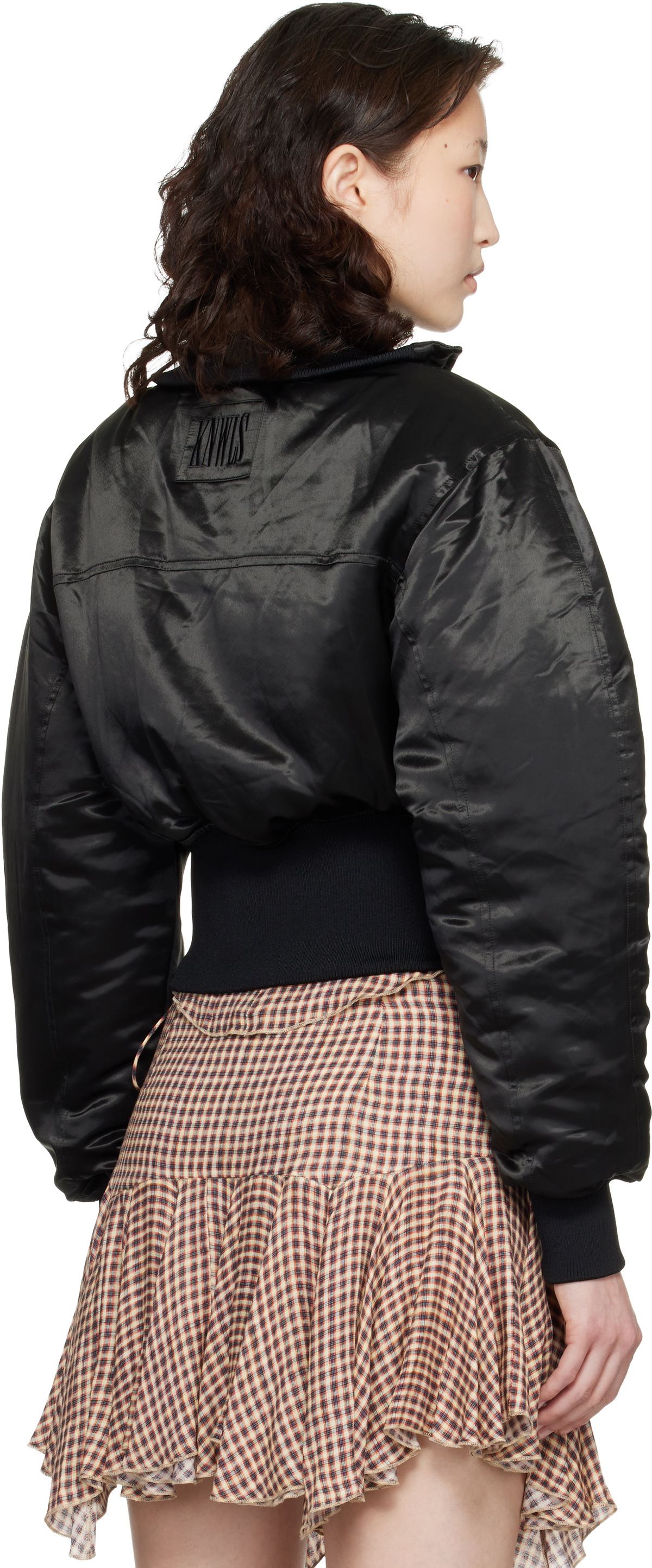 KNWLS Black M-Claw Bomber Jacket