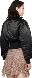 KNWLS Black M-Claw Bomber Jacket