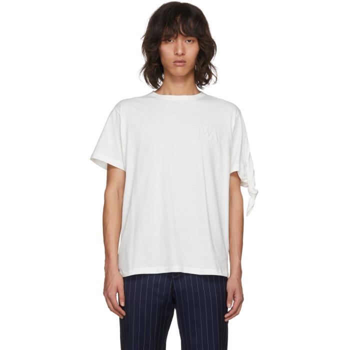Photo: JW Anderson Off-White Tie  Knot T-Shirt 
