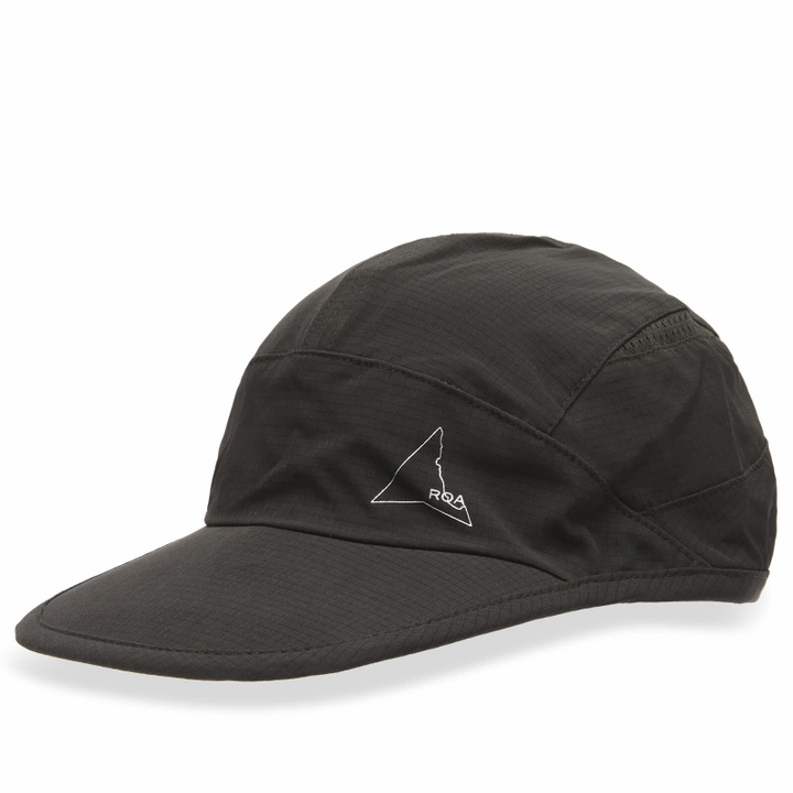 Photo: ROA Men's Aair Floweave Running Cap in Black 