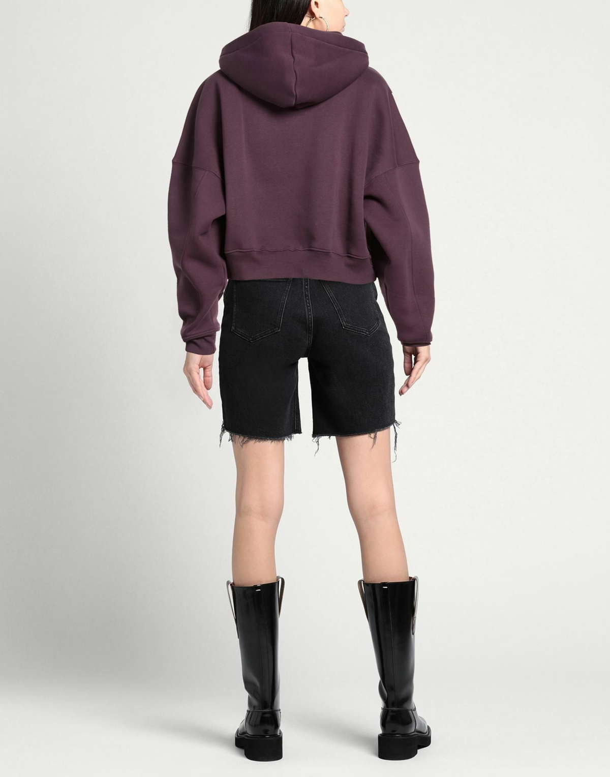 Alpha Industries Womens Sweatshirt Plum