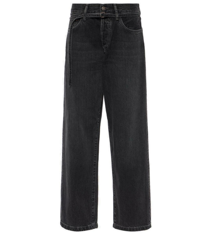 Photo: Acne Studios 1991 Toj mid-rise wide-leg jeans