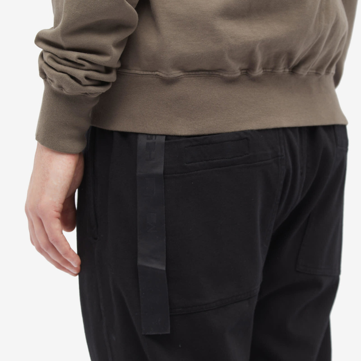 Rick Owens DRKSHDW Men's Mountain Hoodie in Dust Rick Owens