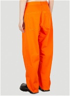 Walking Twill Pants in Orange