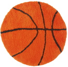 Rashelle Campbell SSENSE Exclusive Orange & Black Basketball Rug