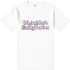 Wacko Maria Men's Type 1 Washed Heavyweight Crew T-Shirt in White