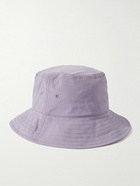 Acne Studios - Logo-Appliquéd Shell Bucket Hat - Purple