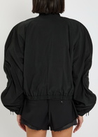 Alexanderwang.t Zip Sleeve Coaches Shell Jacket Black