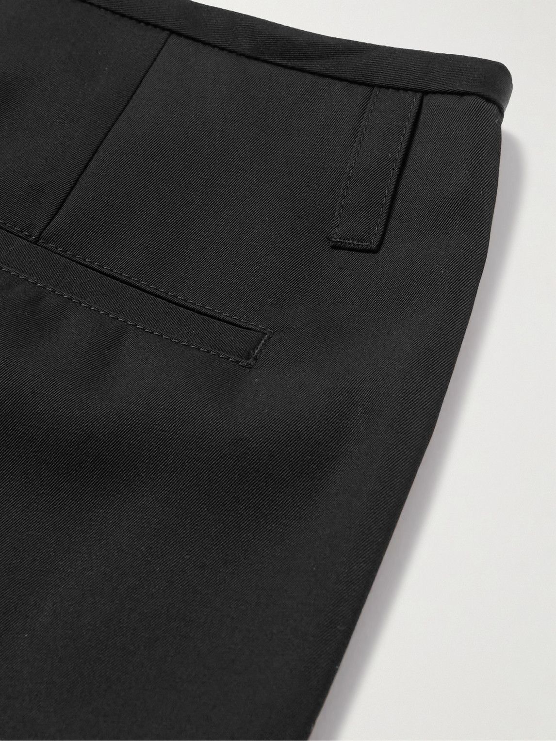 Jil Sander - Straight-Leg Zip-Detailed Wool Trousers - Black Jil