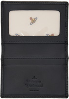 Vivienne Westwood Black Crinkle Card Holder