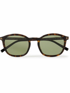 TOM FORD - Round-Frame Tortoiseshell Acetate Sunglasses