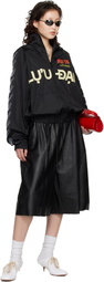LU'U DAN Black Windbreaker L-D Jacket