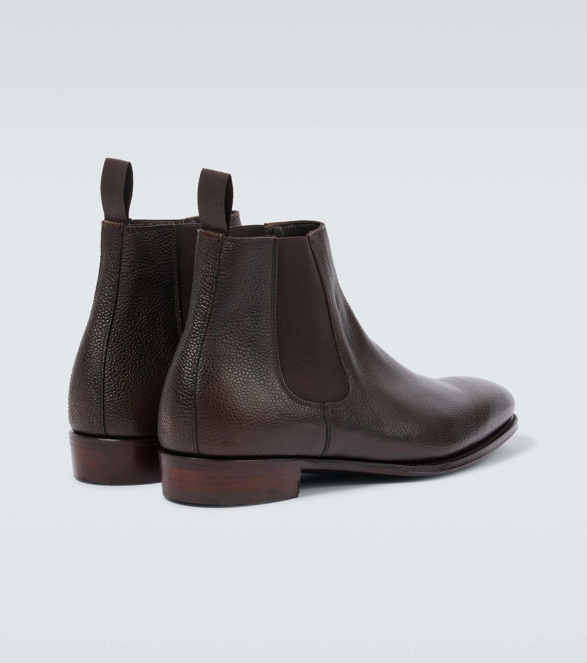 George Cleverley Jason leather Chelsea boots