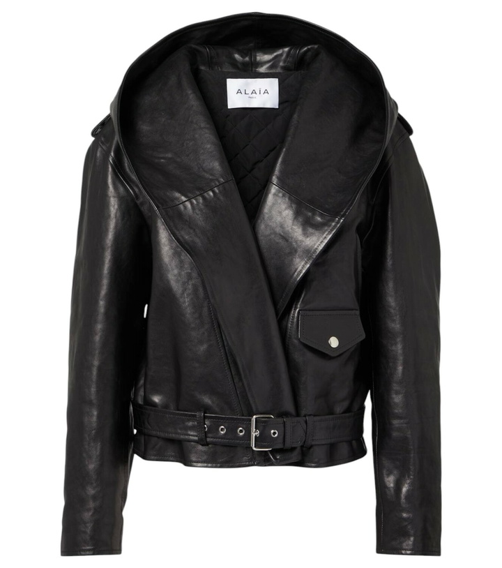 Photo: Alaïa Biker leather jacket