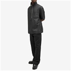 Jil Sander+ Men's Jil Sander Plus Padded Half Zip Shirt in Black