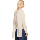 Belle Anna Off-White Stream Blouse