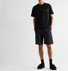 A-COLD-WALL* - Logo-Print Cotton-Jersey T-Shirt - Black