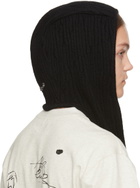 ADER error Black Ear Flap Beanie