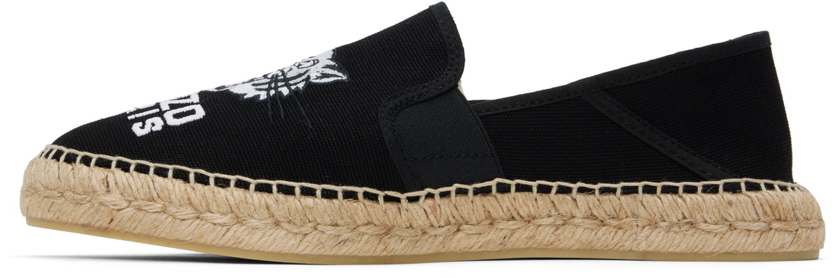 Kenzo Black Kenzo Paris Elastic Espadrilles