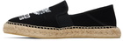 Kenzo Black Kenzo Paris Elastic Espadrilles