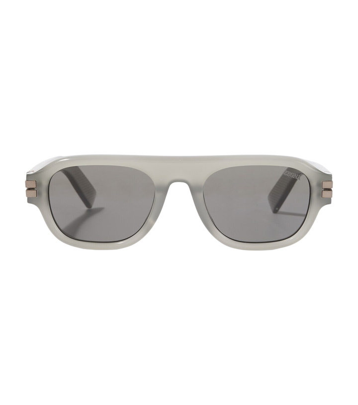 Photo: Zegna Flat-top sunglasses