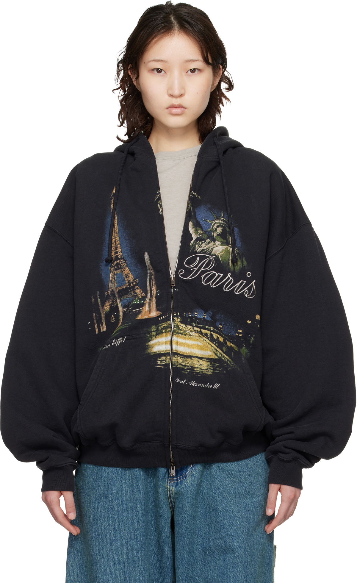 VETEMENTS Black STAR WARS Edition Movie Poster Hoodie Vetements