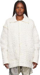 AIREI Gray Kantha Chore Jacket