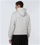 Saint Laurent Cassandre cotton fleece hoodie