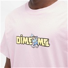 Dime Men's Crayon T-Shirt in Lilac