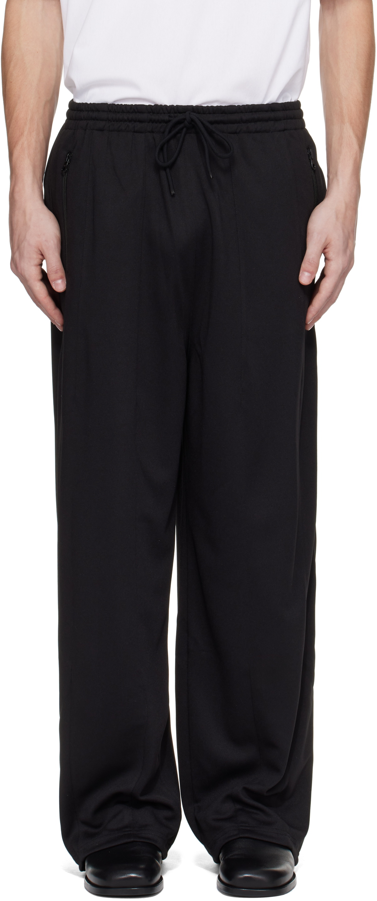 FFFPOSTALSERVICE Black Zip Trousers FFFPOSTALSERVICE