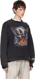 Who Decides War Black Moon Sweatshirt