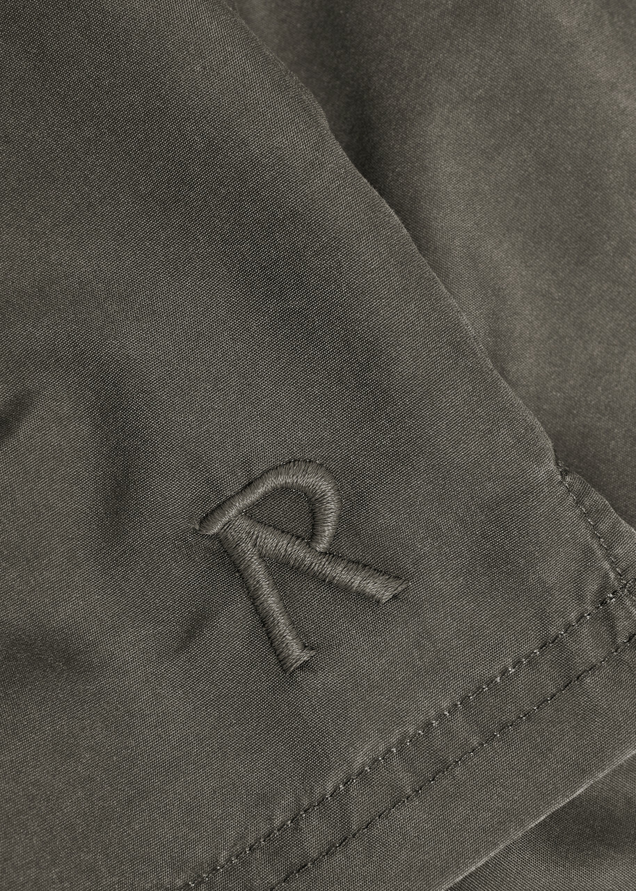 Represent Smart Logo-embroidered Shell Swim Shorts Charcoal