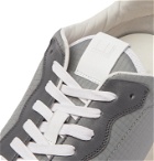 Dunhill - Axis Ripstop, Suede and Leather Sneakers - Gray