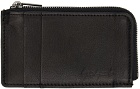 Yohji Yamamoto Black discord Zip Wallet