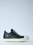 Rick Owens Leather Low-Top Sneakers