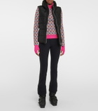 Jet Set Logo turtleneck sweater