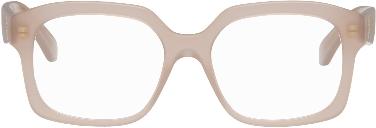 LOEWE Taupe Anagram Glasses