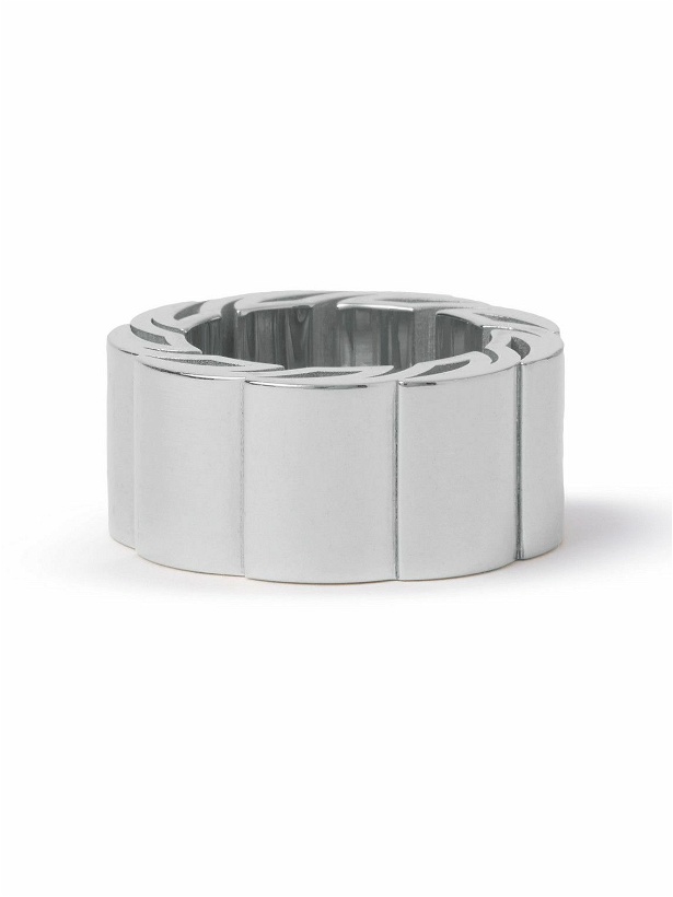 Photo: Bottega Veneta - Curve Sterling Silver Ring - Silver