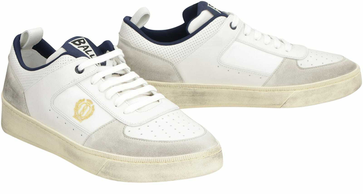 Bally Riweira Leather Low-top Sneakers