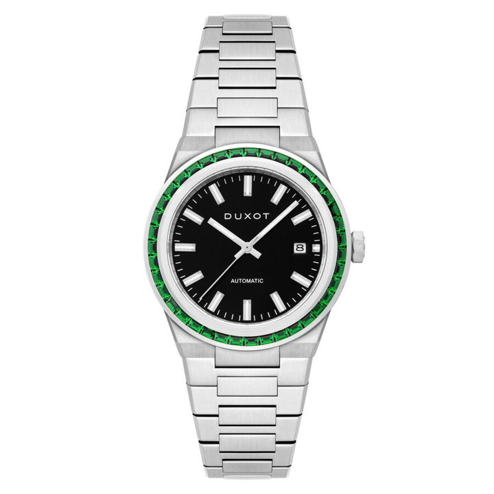 Photo: Duxot Alicante Rainbow Automatic Black Dial Mens Watch DX-2075-55