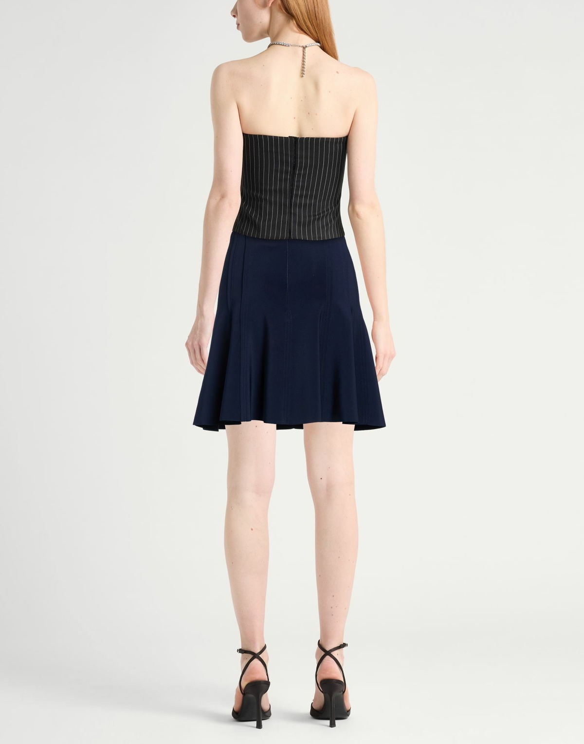 Norma Kamali Womens Mini skirt Midnight in Blue