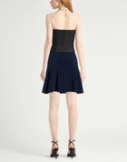 Norma Kamali Womens Mini skirt Midnight in Blue
