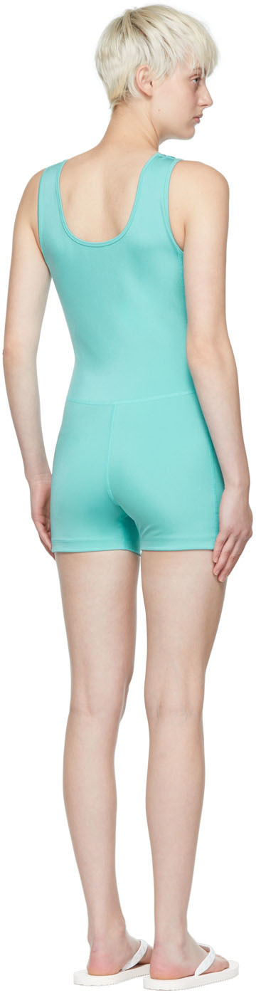 OTTI Blue Nylon Bodysuit
