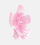Chloé Floral clip-on earrings