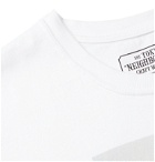 Neighborhood - Uni Logo-Print Cotton-Jersey T-Shirt - White