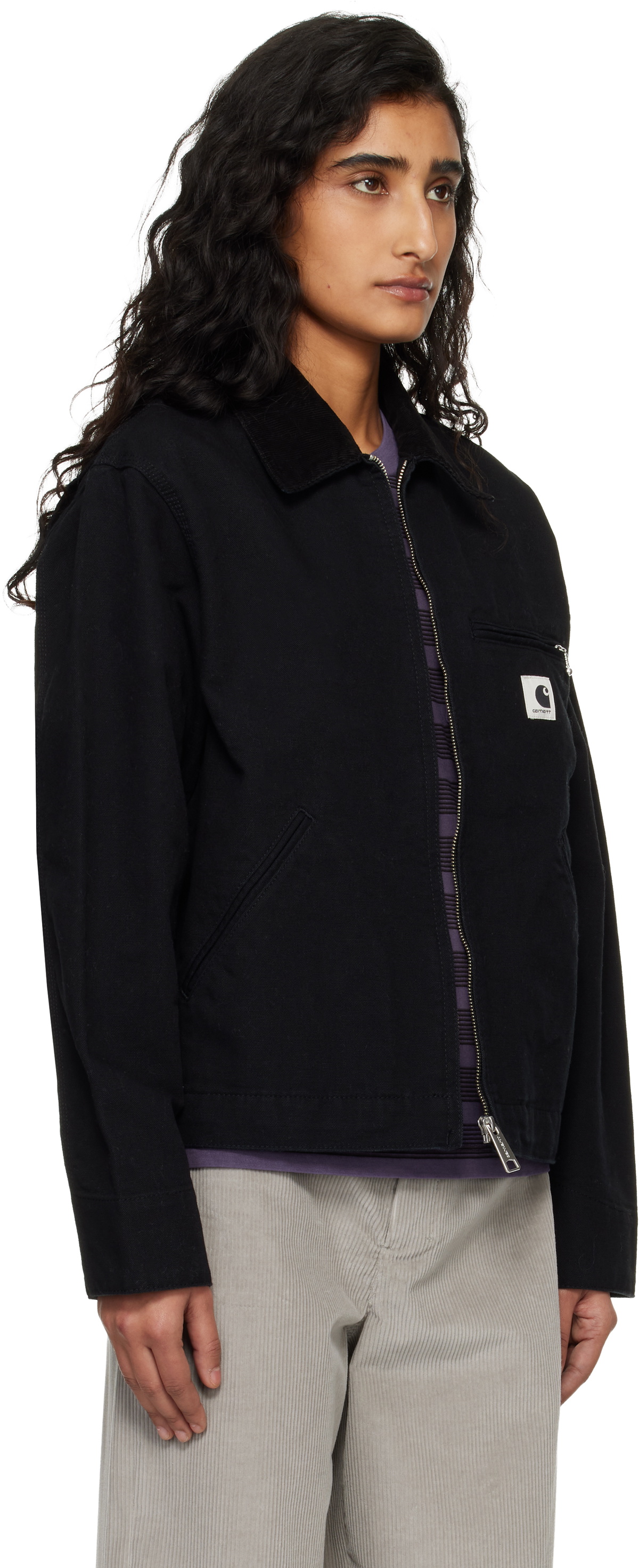Carhartt Work In Progress Black OG Detroit Jacket
