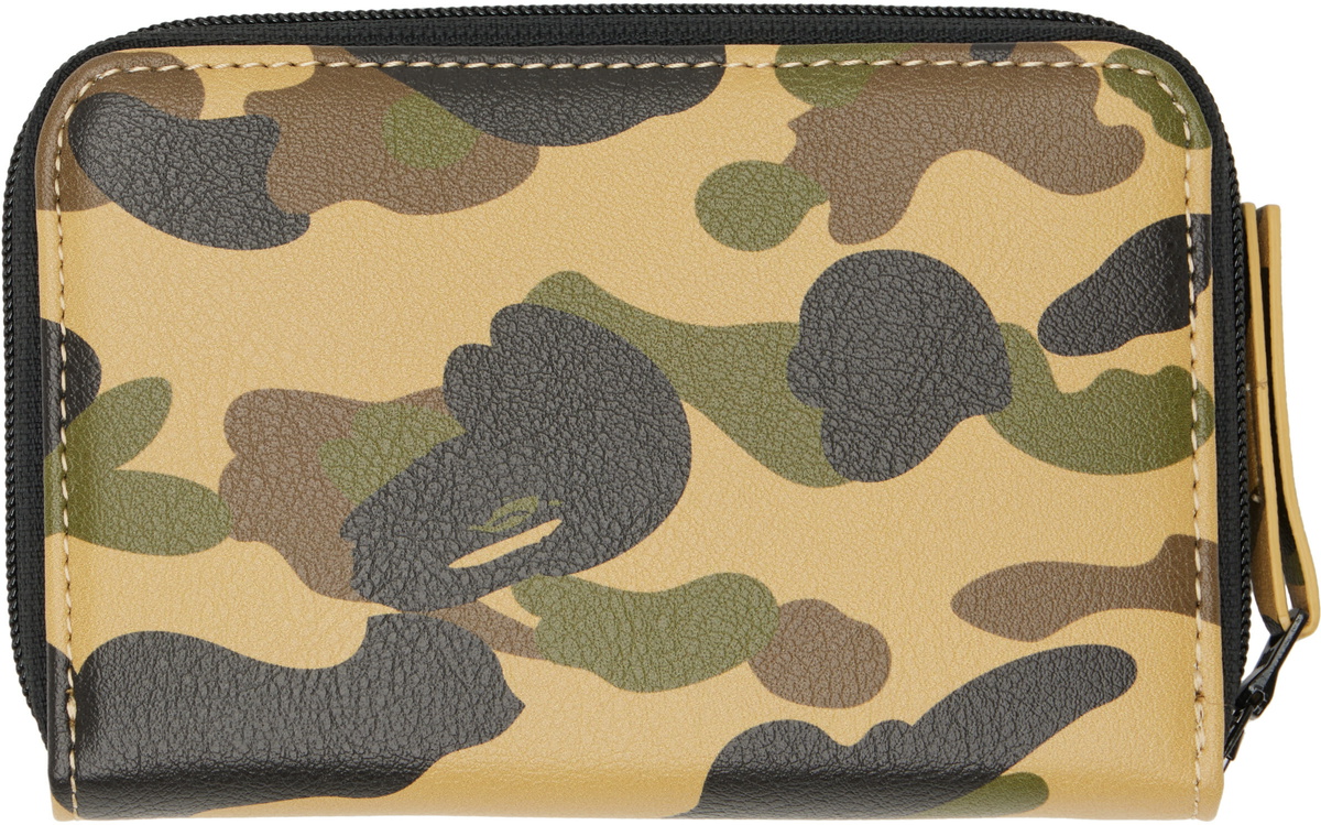 BAPE Khaki 1st Camo Wallet