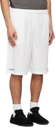 Courrèges White Sports Shorts